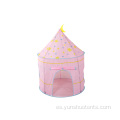 niños castillo casa plegable fácil niños juguete tipi